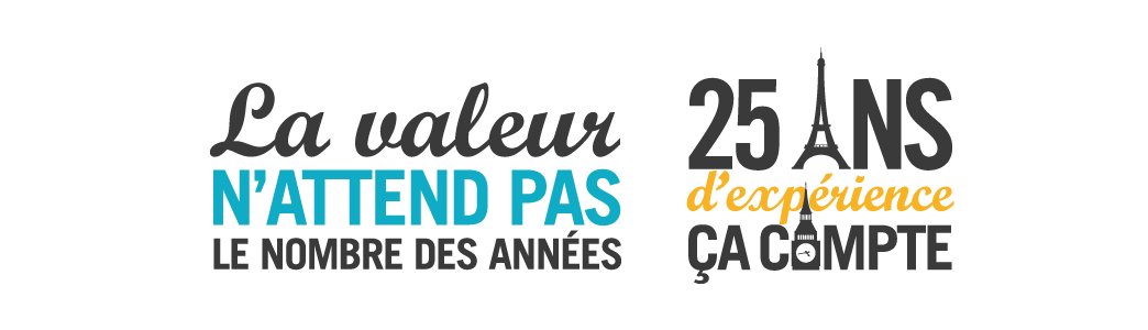 La valeur n'attend pas le nombre des années. 25 ans d'expérience ça compte.